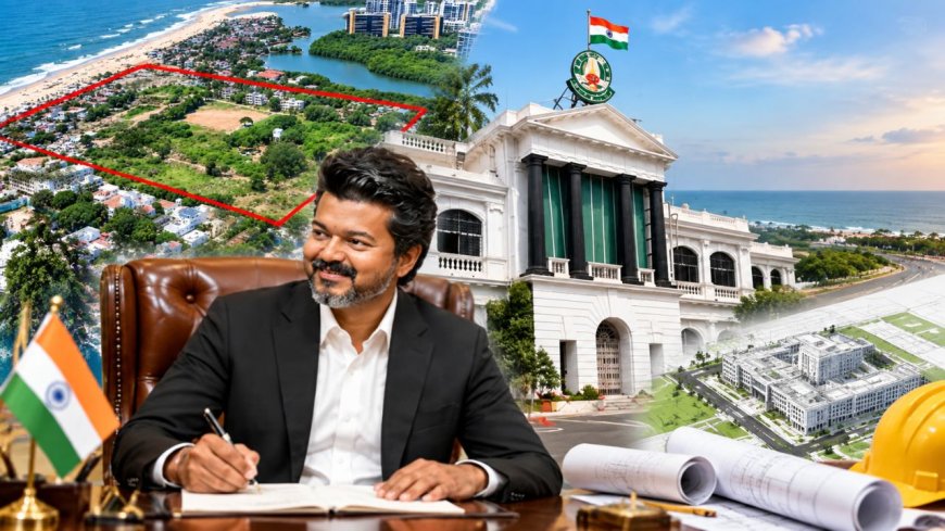 ரூ.1200 கோடி திட்டம்... 26 ஏக்கரில் பிரம்மாண்ட தலைமைச் செயலகம்!