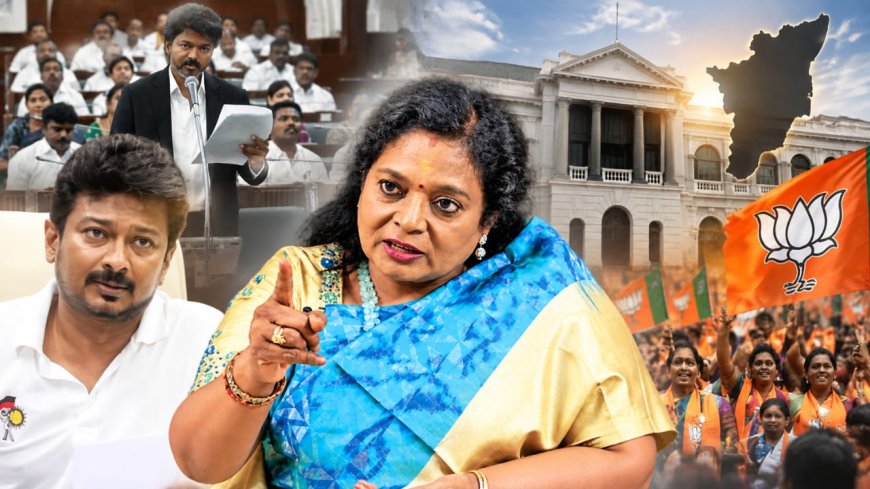 "த.வெ.க-வினர் என்னிடம் தமிழ் கற்றுக்கொள்ளுங்கள்" - சட்டமன்றம் குறித்து தமிழிசை சாடல் !
