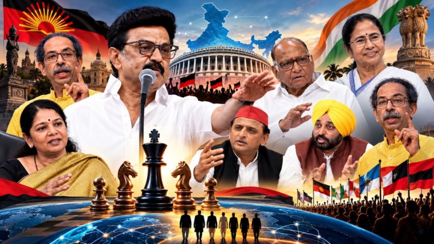 காங்கிரஸ், பாஜகவுக்கு செக்? மூன்றாவது அணிக்கு அச்சாரம் போடும் திமுக?