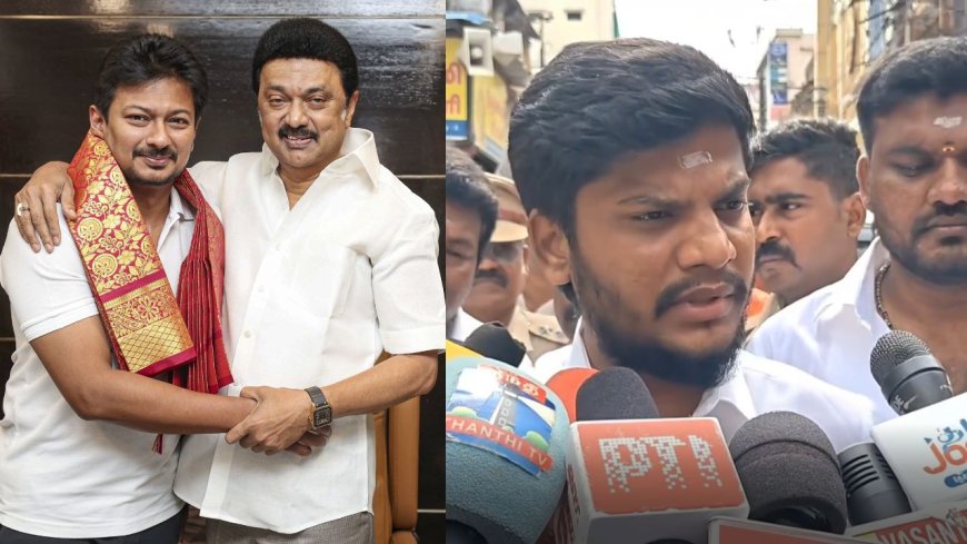"மகனை முறையாக வளர்க்காத மு.க.ஸ்டாலின்"– அமைச்சர் ரமேஷ் காட்டம் !