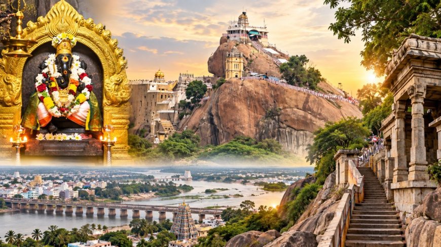 ஆலய உலா..! திருச்சி மலைக்கோட்டை... உச்சிப்பிள்ளையார் ஸ்பெஷல் தரிசனம்!