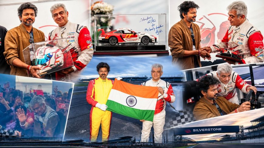 Race car Miniature முதல் விஜய்யின் Race Car பயிற்சி வரை...! சில்வர்ஸ்டோன் Special Moments !