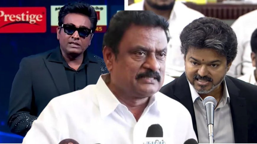 விஜய் சேதுபதி பேச்சு சர்ச்சை.. தவெக எம்.எல்.ஏ சுகுமார் கடும் எச்சரிக்கை!