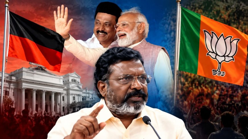 ”திமுக ஆட்சியில் பாஜகவுடன் நெருக்கம்..” - போட்டுடைத்த திருமா !