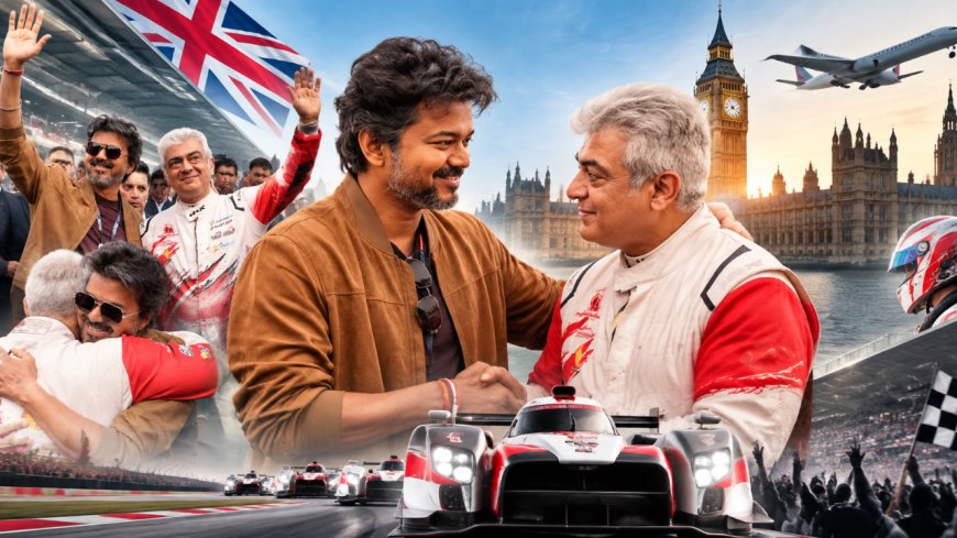 விஜயின் LONDON TRIP... அஜித் சந்திப்பு... இடைத்தேர்தலுக்கான மாஸ்டர் பிளானா?