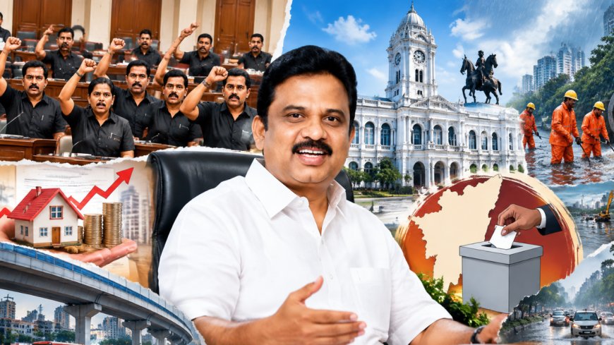 சென்னையின் வளர்ச்சிப் பணிகளுக்கு நிதி எங்கே?....வெடிக்கும் துணை மேயர் மகேஷ்குமார் !