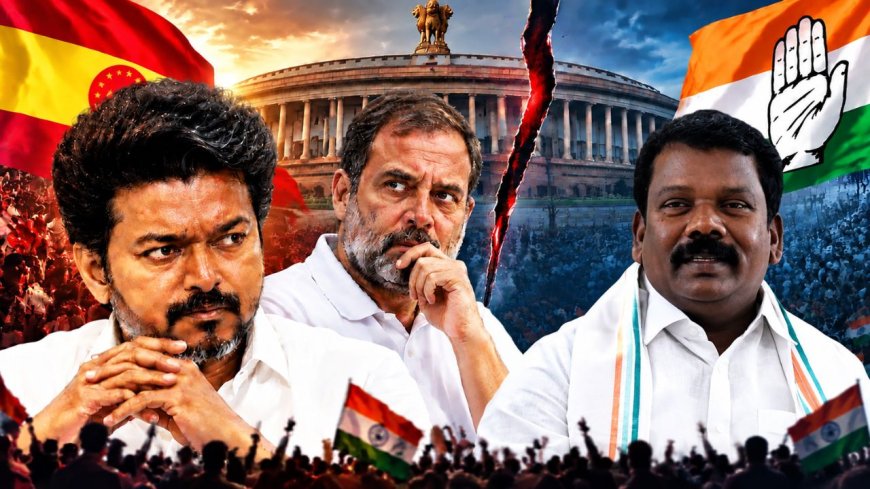 கூட்டணிக்குள் தொடங்கிய கலகம்.... விஜய்க்கு எதிராக போர்க்கொடி தூக்கும் செ.பெ..?