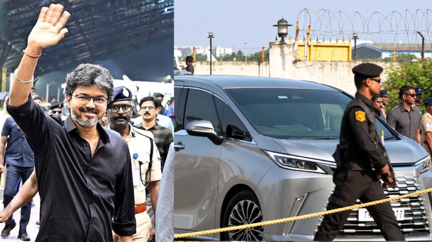 வெற்றிகரமான LONDON TRIP.... சென்னை திரும்பிய முதலமைச்சர் விஜய்!