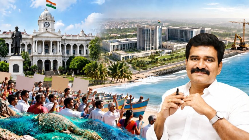 கட்டுனா பட்டினப்பாக்கத்துல தான் கட்டுவோம்... புதிய தலைமைச் செயலகம் குறித்து CONFIRM செய்த அமைச்சர்..!