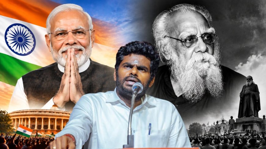 மோடிக்கு வாழ்த்து... பெரியாருக்கு புகழ்ச்சி... வைரலாகும் அண்ணாமலை ட்வீட்..!