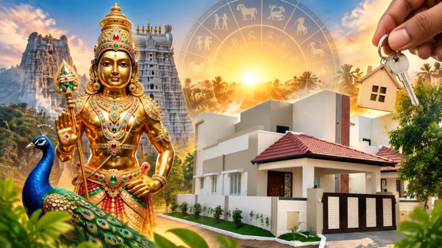 சொந்த வீடு வாங்க ஆசையா?..செந்தில்வேலனை வழிபட்டால் கிடைக்கும் பலன்!
