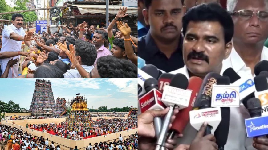 இதுக்கும் திமுக தான் காரணம்… மீனாட்சியம்மன் கோயில் விஐபி பாஸ் விவகாரத்தில் அமைச்சர் விளக்கம்!