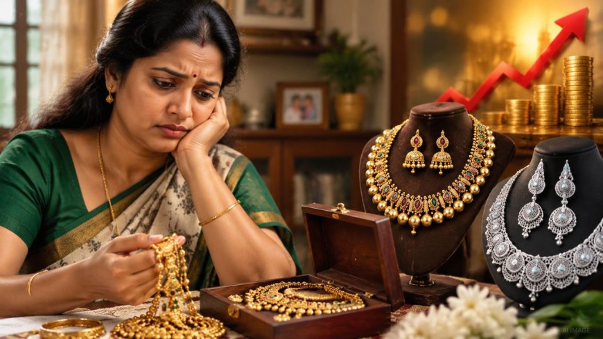 நகைப்பிரியர்களுக்கு ஷாக் ! தங்கம் விலை மீண்டும் அதிரடி உயர்வு !