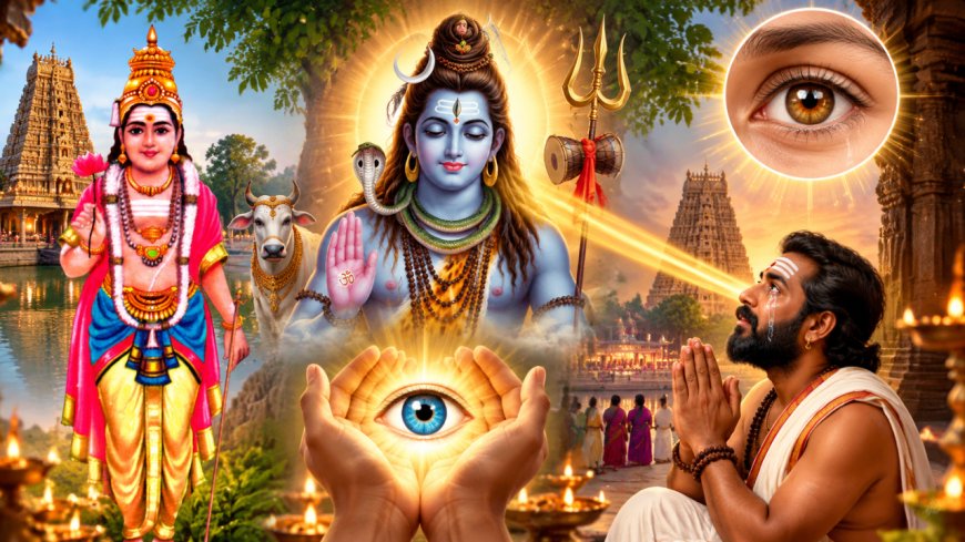 கண்ணொளி தந்த சிவபெருமான்... சுந்தரர் நாயனாரின் அற்புத வரலாறு!