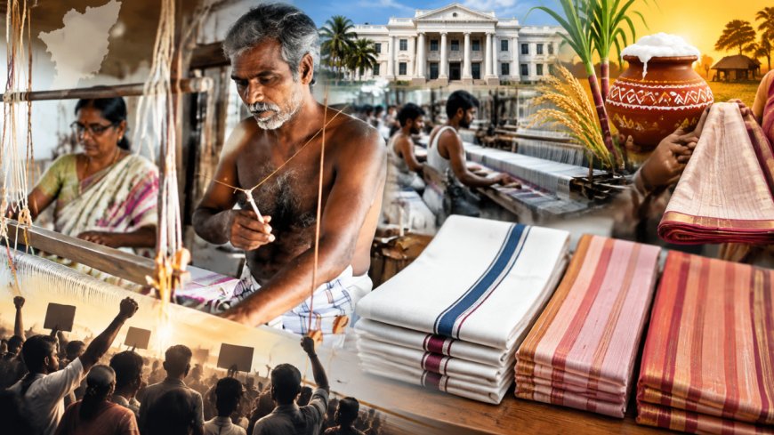 பொங்கல் புத்தாடை தயாரிப்பில் சிக்கல்?...நெசவாளர்களின் கோரிக்கையை அரசு கேட்குமா?