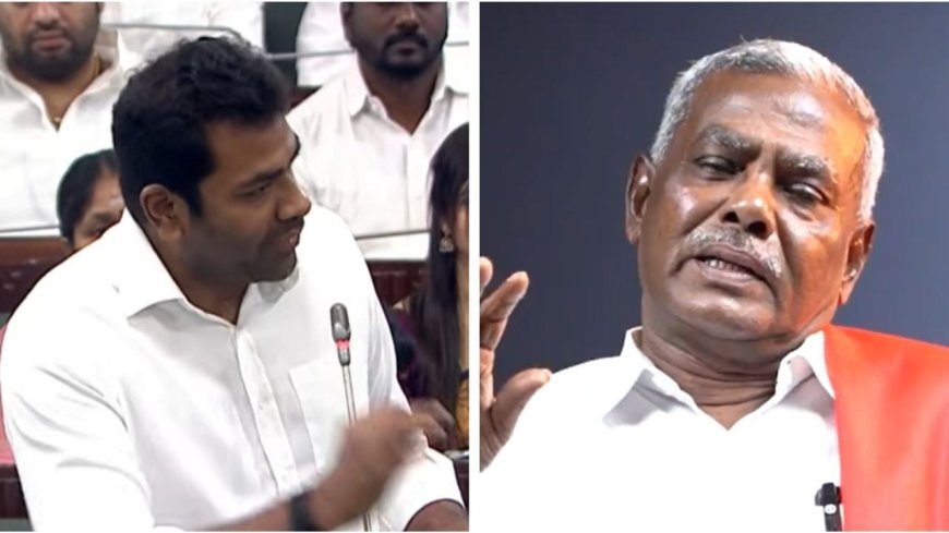 “முதல்வருக்கே தெரியாமல் அரசாணையா?” – ஆதவை வெளுத்து வாங்கும் பெ.சண்முகம்!