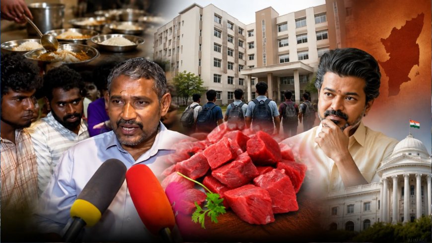 சமூக நீதி விடுதியில் BEEF வேண்டுமா? வேண்டாமா? வன்னி அரசால் பூகம்பமான விவாதம் !