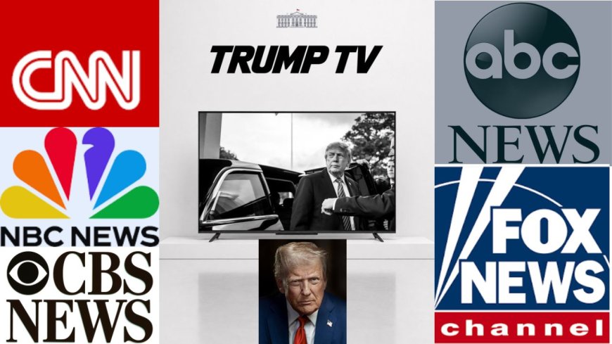 White House நிகழ்வுகள் இனி TRUMP TV - யில் மட்டும் ! பிரபல சேனல்களை ஓரங்கட்டிய டிரம்ப் !