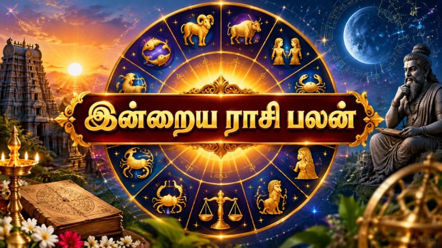 இன்றைய ராசிபலன்: யாருக்கு லாபம்? யாருக்கு கவனம்?
