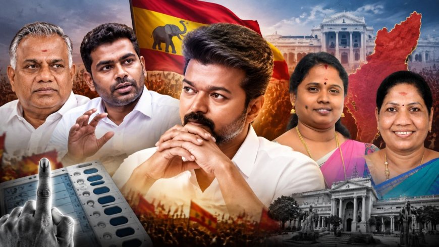 ஆனந்தை ஓவர்டேக் செய்த ஆதவ்..? இடைத்தேர்தல் வேட்பாளர் தேர்வில் விஜயை ‘Brainwash’ செய்தாரா?