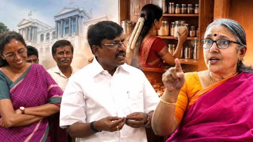 ‘வீட்டுவேலைச் செய்யத்தான் பெண்களா?’ – சர்க்குள்ளாகும் அமைச்சரின் பேச்சு… சரமாரியாக கேள்வி கேட்கும் உ.வாசுகி!