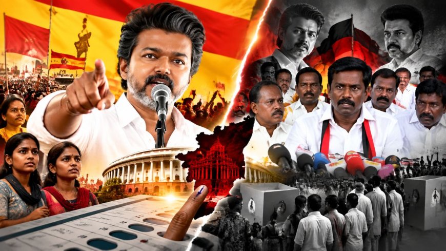 “உங்க வீட்டம்மாவை பற்றி பேசும்போது கேட்டீங்களா?” – விஜயிடம் திமுக சரமாரி கேள்வி!
