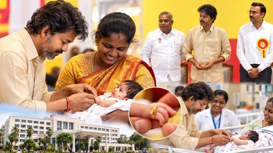 தாய்மாமன் தங்க மோதிரம்’ திட்டம்: முதலமைச்சர் விஜய் தொடங்கி வைத்தார்!