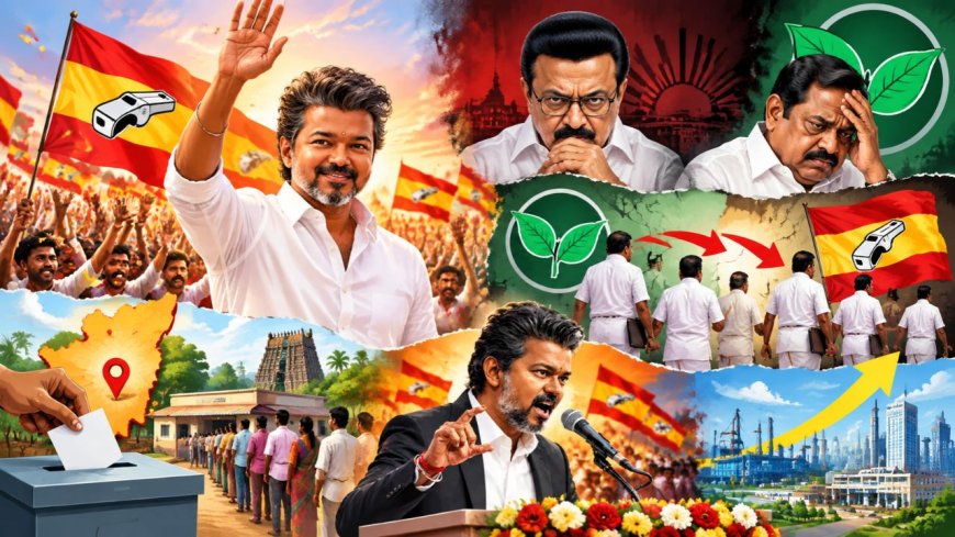 சூரியனை பின்பற்றும் விசில் கட்சி...இடைத்தேர்லுக்காக விஜய் கையில் எடுத்த முக்கிய ஆயுதம்?
