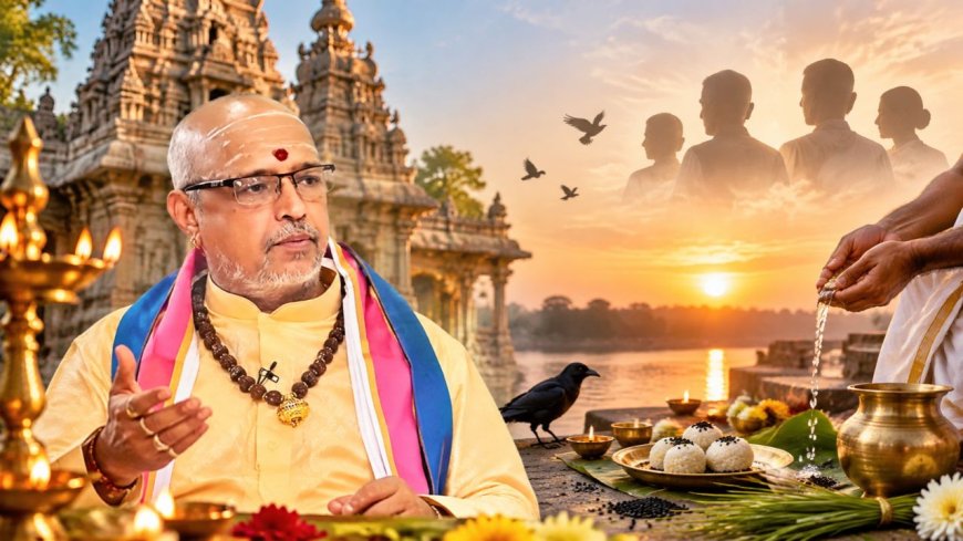 மகாளயபட்ச காலம் எப்போது? என்ன செய்யணும்?முநீஸ்வர சாஸ்திரிகள் முழு விளக்கம்!