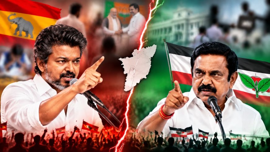 துரோகம்... பிச்சை... திருட்டு! தவெக – அதிமுக மோதல்... வார்த்தைகளில் அனல் பறக்குது!