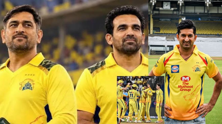 சென்னையின் பௌலிங் கோச் ஆகும்  OG CSK பிளேயர் ! ஜாகீர் கானின் மாஸ்டர் பிளான் !