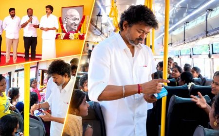மகளிர்கள் எல்லாம் ரெடியா? ஆரம்பமாகும் வெற்றிப் பயணம் திட்டம்...முதலமைச்சர் விஜய் தொடங்கி வைத்தார்!