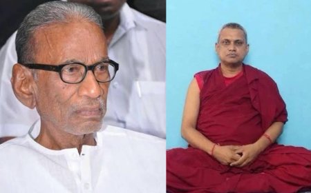 ஆஸ்திரேலியாவில் காலமான மகன்..  முகத்தை கூட பார்க்க முடியாத நிலையில் பழ.நெடுமாறன்..!