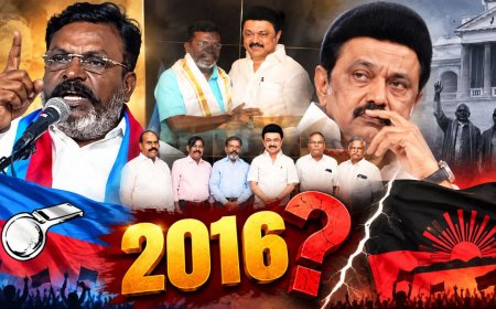 "கூட்டணியில் நீங்கள் தொடர வேண்டாம்  என்று கூறியது ஸ்டாலின்தான் " திருமா பகீர் !