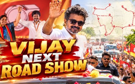 கிராமம் கிராமமாக அடுத்த ரோடு ஷோ ! தாராபுரத்தில் நாளை CM விஜய் வாக்கு வேட்டை !