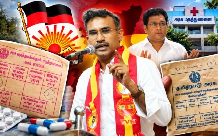 மாத்திரை கவர் இந்தி சர்ச்சை : திமுகவுக்கு அமைச்சர் அருண்ராஜ் பதிலடி !