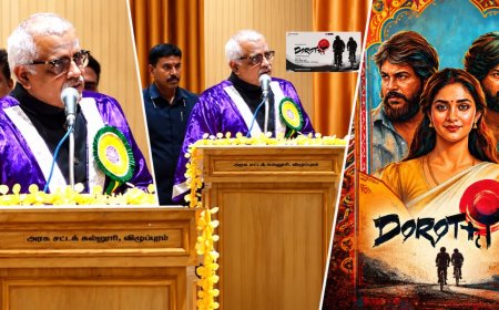 சட்டக் கல்லூரியில் ‘டோரதி’ பாடல்...சட்டென PLAY செய்யச் சொன்ன நீதியரசர் ஆனந்த் வெங்கடேஷ்!