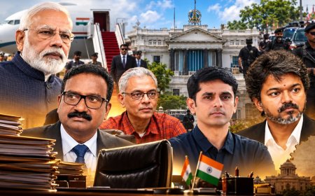 மோடி வருகைக்கு முன் மாற்றப்பட்ட உள்துறை செயலாளர்.. பின்னணியில் ஜான் ஆரோக்கியசாமியா?