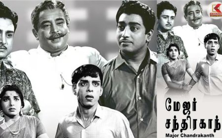 மேஜர் சந்திரகாந்த் - ல் ரஜினிகாந்த்...த்ரில்லரில் ஸ்டைல் காட்டிய பாலசந்தர்!