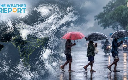 இடி, மின்னலுடன் கொட்டப்போகும் மழை ! சென்னை வானிலை ஆய்வு மையம் எச்சரிக்கை !
