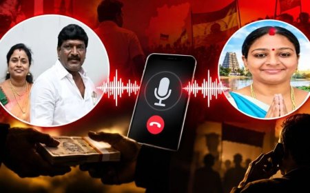 வேட்பாளருக்கே தெரியாமல் ரூ.1 லட்சம் கைமாறியதா? மதுராந்தகம் இடைத்தேர்தலில் வெடித்த ஆடியோ சர்ச்சை!