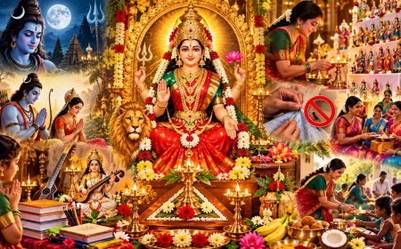 கொலு வைத்து தேவி வழிபாடு...கூட்டு சேர்ந்து அற்புத பிரார்த்தனை!