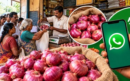 ரேஷன் கடையில் வெங்காயம் வாங்குகிறீர்களா? குறைகள் இருந்தால் இந்த எண்ணுக்கு வாட்ஸ்அப் செய்யுங்கள்!
