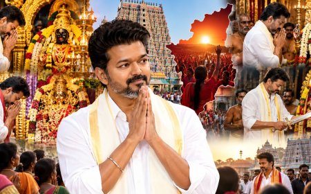 அம்மன் கோயில்களுக்குப் படையெடுக்கும் விஜய்! பெண்கள் ஓட்டா, கொங்கு கணக்கா? பின்னணியில் அரசியல் ஸ்கெட்ச்?