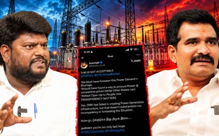 மின்வெட்டு சர்ச்சை: அமைச்சரிடமே கேள்வி கேட்ட தவெக நிர்வாகி.. அடுத்த நிமிடமே POST DELETE!