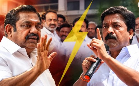 சி.வி. சண்முகம் ஆதரவாளரா ?... வெளிய போ ! - அதிமுகவில் EPS -ன் அதிரடி ஆக்க்ஷன் !