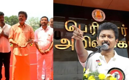 "சர்க்கஸ் நடத்தும் டம்மி முதலமைச்சர்" – விஜய்யை சீண்டிய உதயநிதி!
