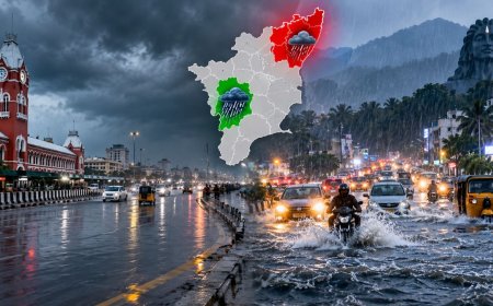 எல்லாம் பொய்யா கோபால்… சென்னைக்கு ரெட் அலர்ட்... மழையே இல்லை! கோவையில் வெளுத்த மழை..!