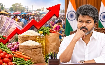 விலைவாசி உயர்வு... தவெக அரசு பொறுப்பு? ஆய்வாளர்கள் திடுக்!