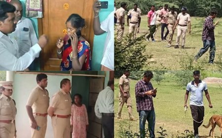 செஞ்சியில் 7 வயது சிறுமி 9 நாட்களாக மாயம்... 200-க்கும் மேற்பட்ட போலீசார் தீவிர தேடுதல்!